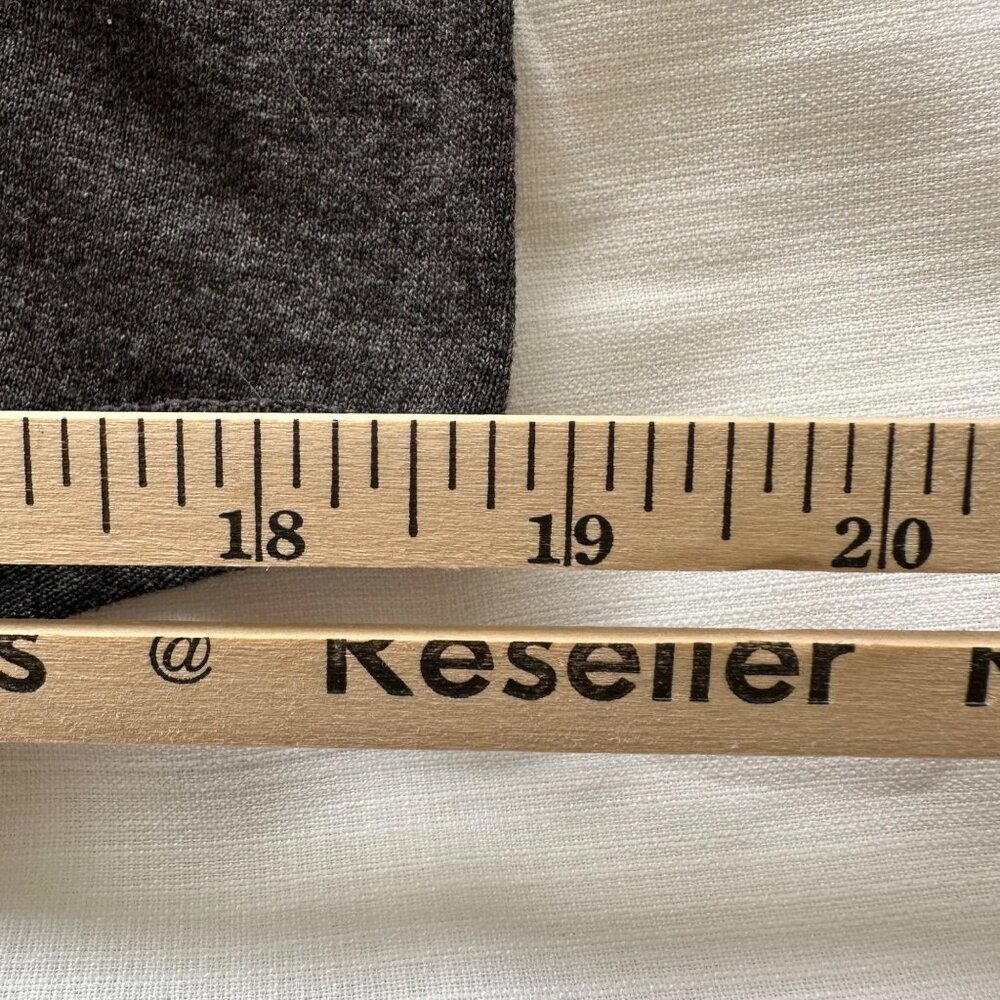 California Republic SHAKA Baseball Size M T-Shirt 3/4 Raglin Sleeve Gray Black - Picture 6 of 9